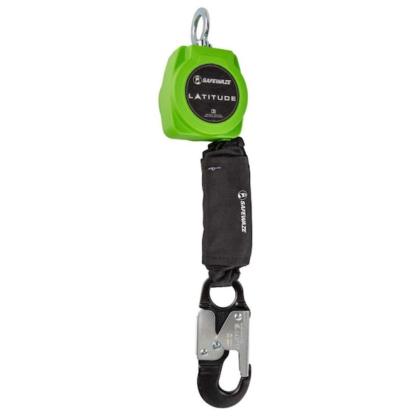 Safewaze Latitude 6' Single Web SRL: No Connector, Alu Snap Hook 019-5041 - main